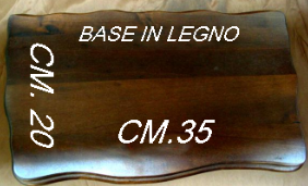base Cm. 20 x 35
